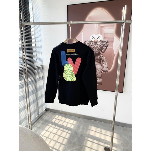 ポップレタリング 新作注目 Louis Vuitton ルイヴィトン コピー クルーネックスウェット メンズストリート