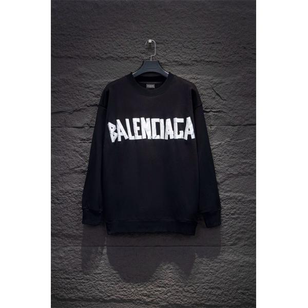 注文集中 ワイドシルエット BALENCIAGA バレンシアガ コピー クルーネックトレーナー アーバンカジュアル