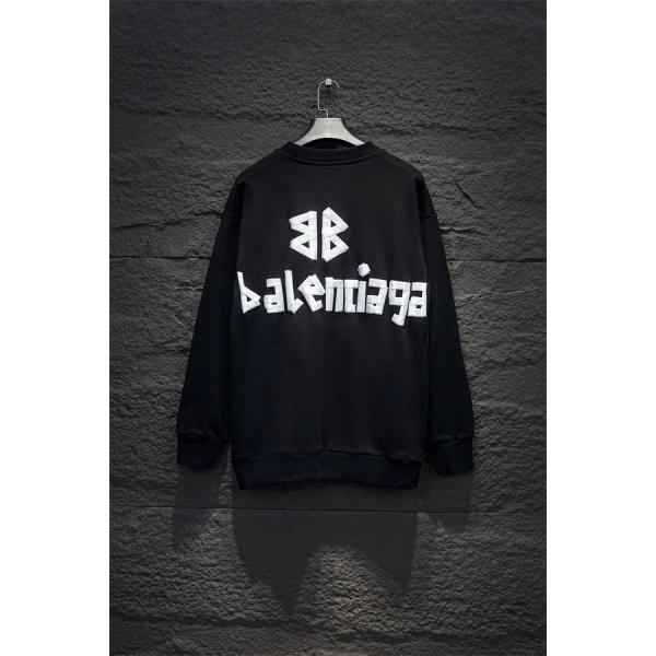 注文集中 ワイドシルエット BALENCIAGA バレンシアガ コピー クルーネックトレーナー アーバンカジュアル