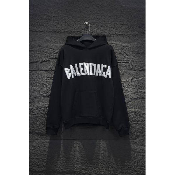 人気上昇 バックグラフィック BALENCIAGA バレンシアガ コピー プルオーバーパーカー アーバンストリート