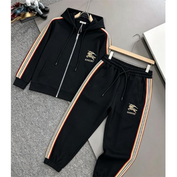 2026秋冬☆☆Burberryバーバリー ジップセットアップコピーファスナー付き 柔らかな生地感 型崩れなし
