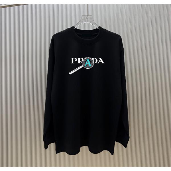 上品な輝きを放つ形 2色可選  PRADA 2026春夏新作 プラダ長袖ｔシャツスーパーコピーブランド激安通販 専門店