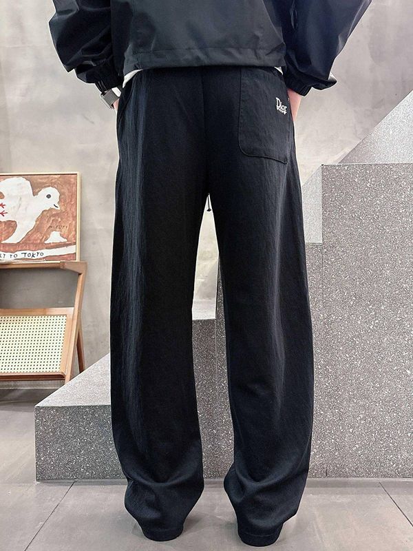 モード系 ワイドロングパンツ DIOR ディオール コピー イージーパンツ デイリーカジュアル
