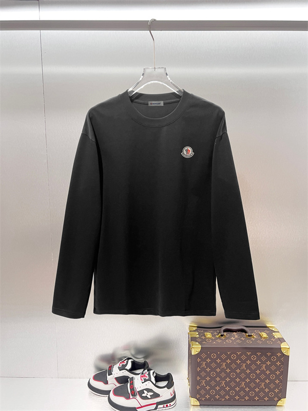 指名買い候補 ミニマルデザイン MONCLER モンクレール コピー 長袖Tシャツ デイリーカジュアル
