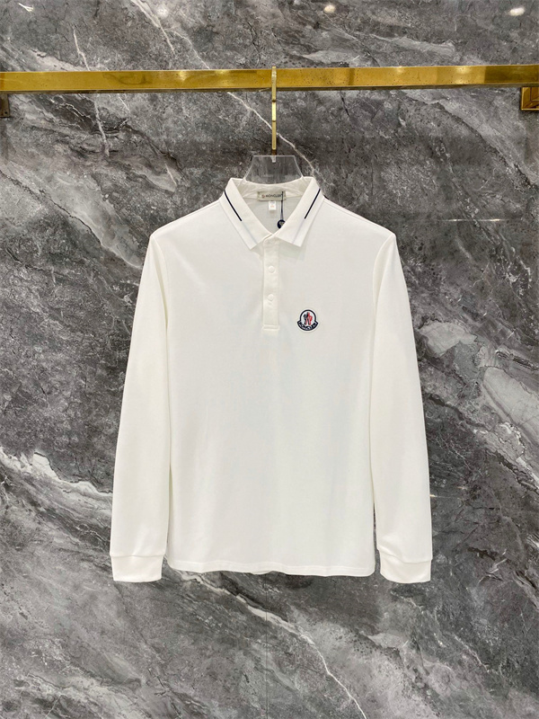 エンブレムアクセント オフィスカジュアル MONCLER モンクレール コピー ポロシャツ デイリーカジュアル
