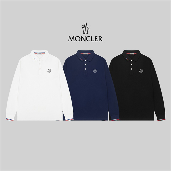 ミニマルデザイン 通勤好印象 MONCLER モンクレール コピー ポロシャツ デイリーカジュアル