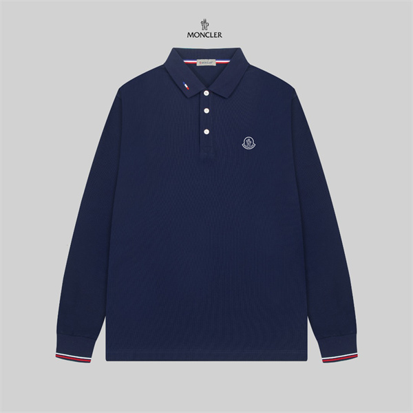 ミニマルデザイン 通勤好印象 MONCLER モンクレール コピー ポロシャツ デイリーカジュアル