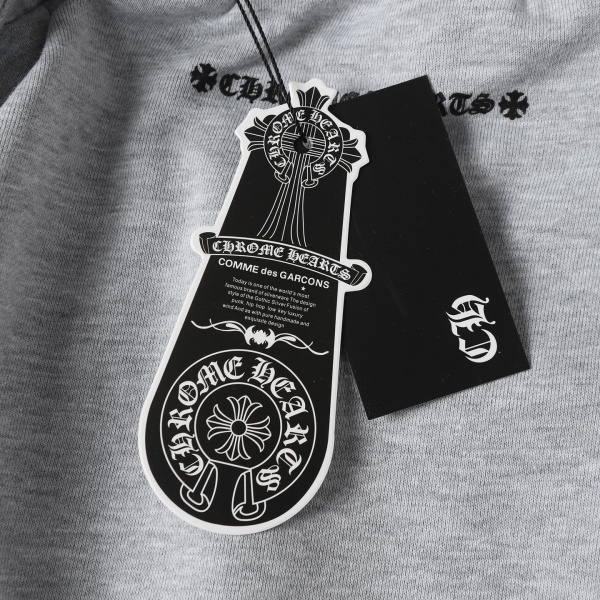 高品質 フレイム梵字プリント Chrome Hearts クロムハーツ 激安 コピー スウェットパンツ グレー 厚手 ヘビーウェイト ゆったり ストリート