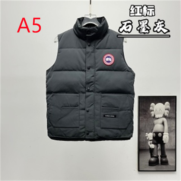 存在感のあるボリュームシルエット Canada Goose カナダグース コピー ダウンベスト スタンドカラー 横段キルティング仕様
