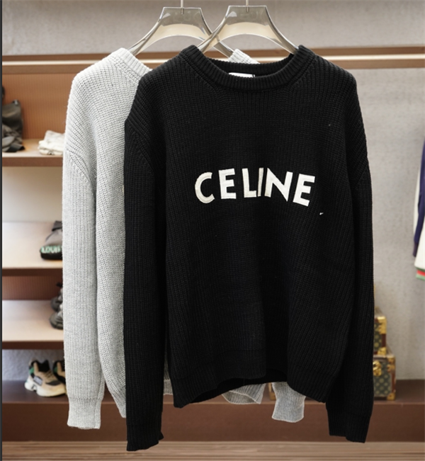 セリーヌセーターレディースコピー2026秋冬新作CELINE人気オシャレコーディネート定番シンプルアイテム