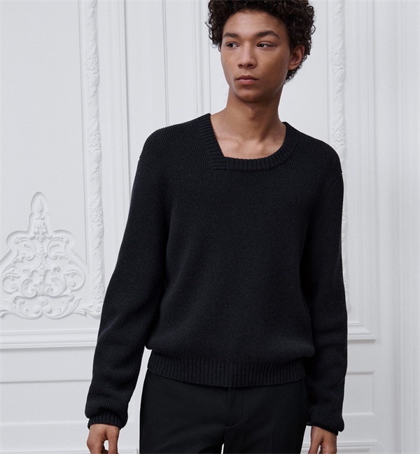 26FW お洒落ディオールセーターメンズコピー DIOR 秋冬コレクション人気スタイリッシネイビー色