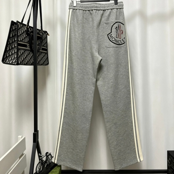 モンクレールMONCLER激安ロゴ刺繍スウェットパンツメンズレディース
