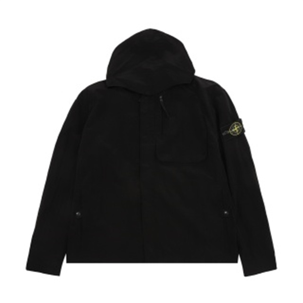 都会派ミリタリースタイル STONE ISLAND ストーンアイランド コピー フード付きジャケット ブラック・カーキ・グレー3色