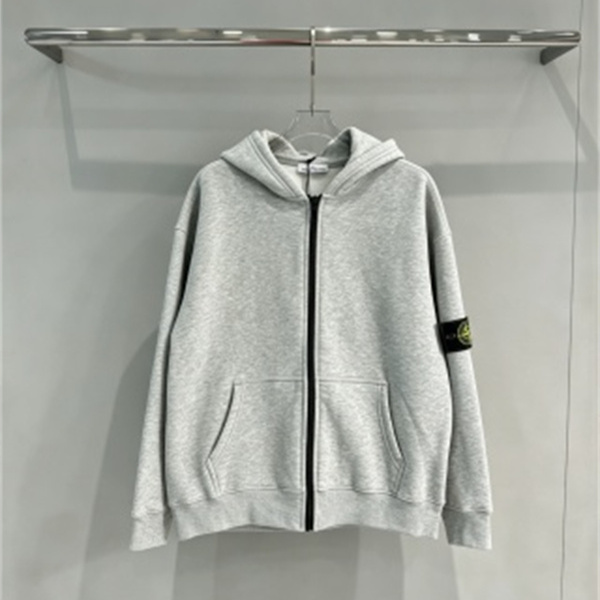 ゆったり着こなす休日スタイル STONE ISLAND ストーンアイランド コピー スウェットパーカー フード付きカジュアル