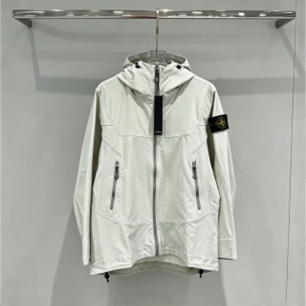 洗練されたモノトーン STONE ISLAND ストーンアイランド コピー マウンテンパーカー フード付き春秋アウター