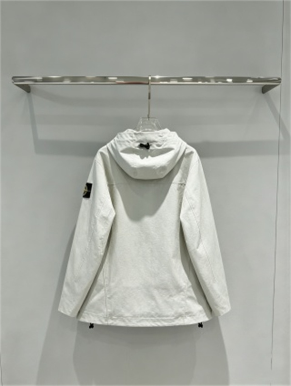 洗練されたモノトーン STONE ISLAND ストーンアイランド コピー マウンテンパーカー フード付き春秋アウター
