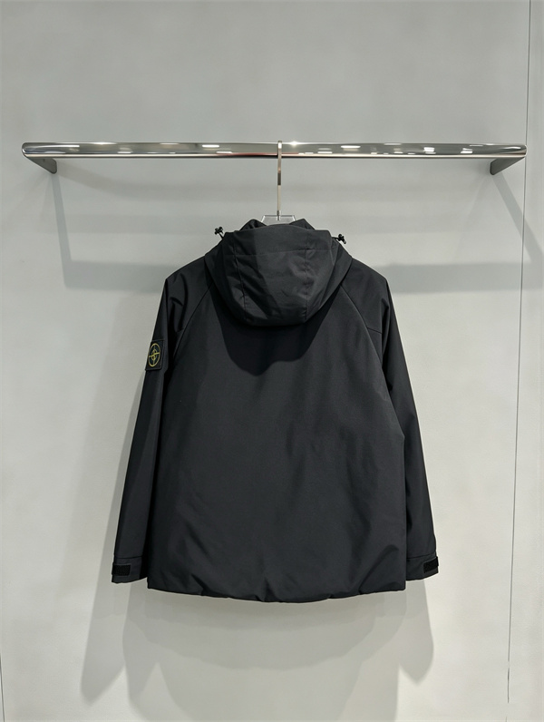 爽やかなライトブルー STONE ISLAND ストーンアイランド コピー マウンテンパーカー 配色ジップ春秋アウター