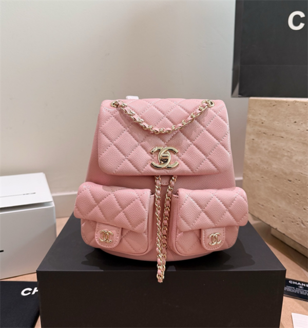 ピンク色♥Chanel  dumaシャネルリュックサックコピー 2026トレンド新品上質なアイテム