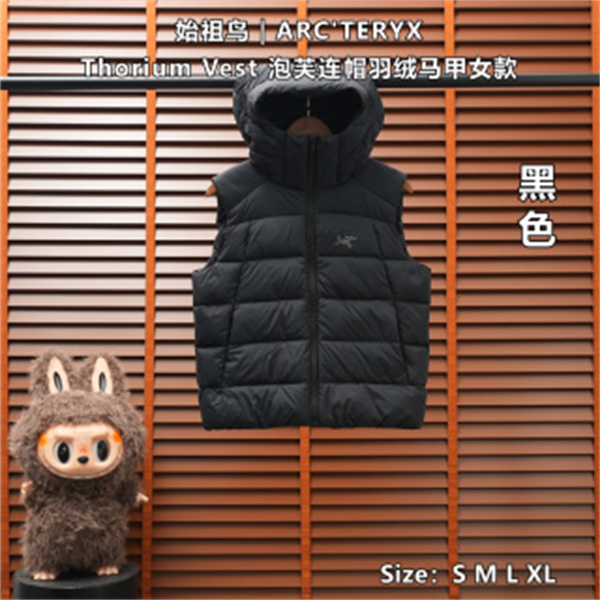 秋冬の人気4色 ARC'TERYX アークテリクス コピー ダウンベスト Thoriumフード付きレディース