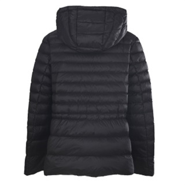 ウエストマークで美シルエット MONCLER モンクレール コピー ダウンジャケット フード付き黒ベージュ