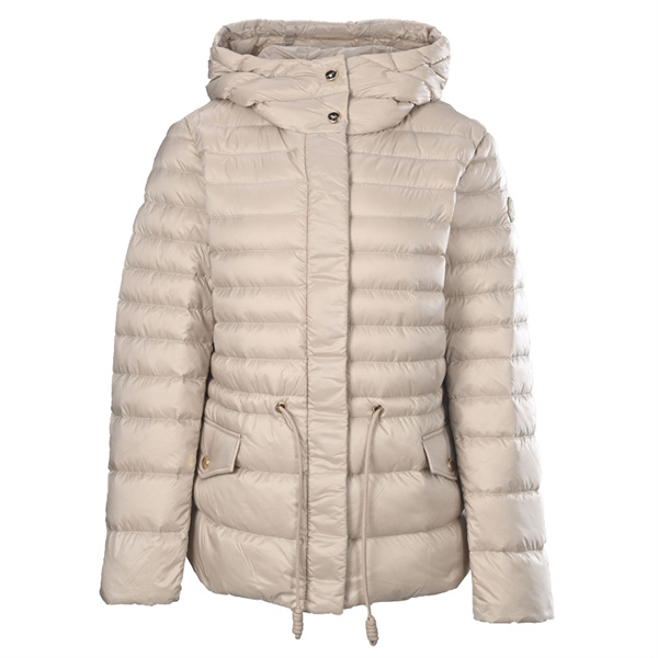 ウエストマークで美シルエット MONCLER モンクレール コピー ダウンジャケット フード付き黒ベージュ