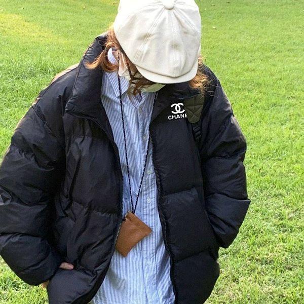 中綿ジャケット CHANEL シャネル コピー レディース ブラック ダウン風 アウター 秋冬