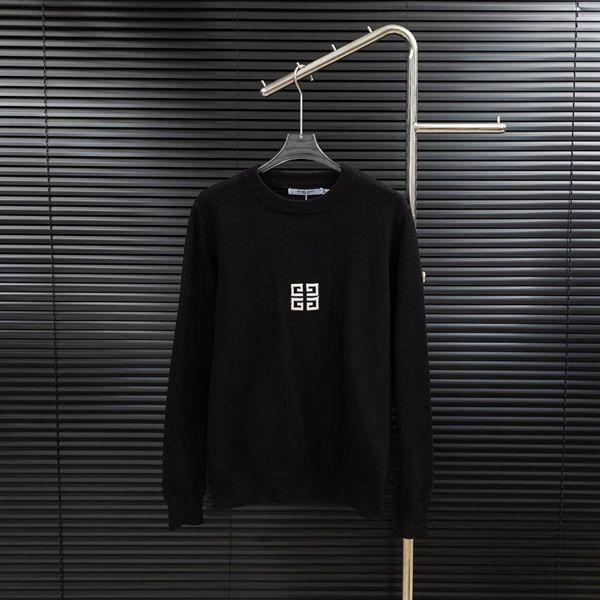 ミニマル ロゴ風デザイン GIVENCHY ジバンシィ コピー ニットセーター アーバンカジュアル