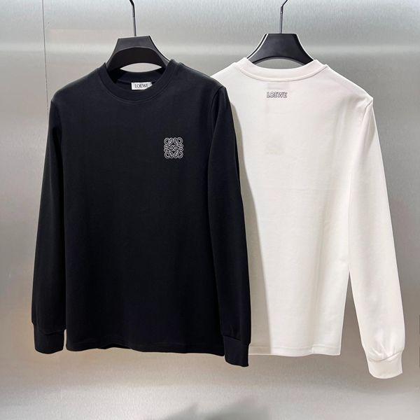 アナグラムデザイン ロンT LOEWE ロエベ コピー 長袖Tシャツ ユニセックスミニマル