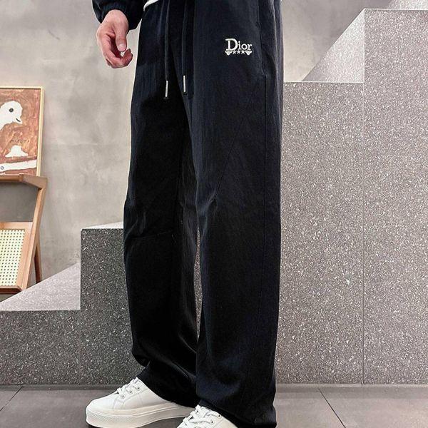 モード系 ワイドロングパンツ DIOR ディオール コピー イージーパンツ デイリーカジュアル