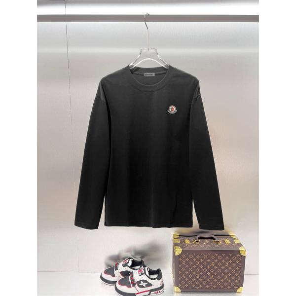 指名買い候補 ミニマルデザイン MONCLER モンクレール コピー 長袖Tシャツ デイリーカジュアル