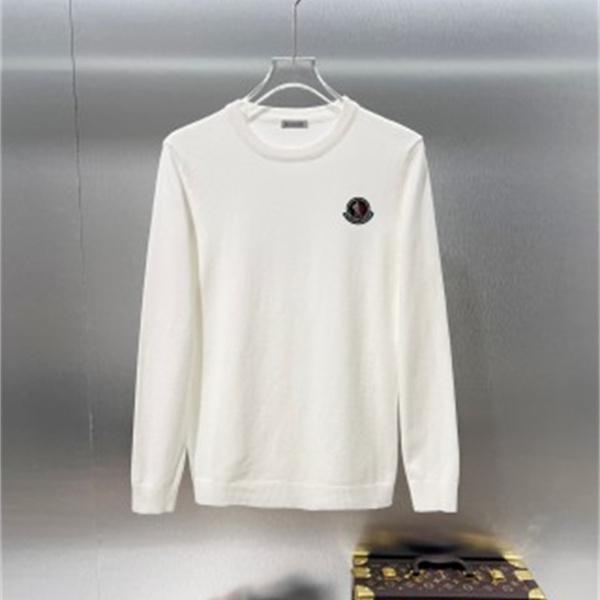胸ワッペン 人気上昇 MONCLER モンクレール コピー クルーネックニット メンズベーシック