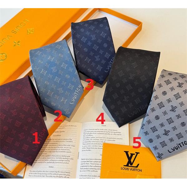 人気☆☆ルイヴィトンメンズネクタイコピー  LOUIS VUITTON  カジュアル 細身 ナロータイ トレンド 学生 面接 就活