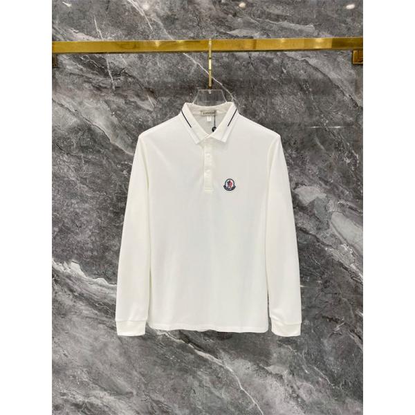 エンブレムアクセント オフィスカジュアル MONCLER モンクレール コピー ポロシャツ デイリーカジュアル