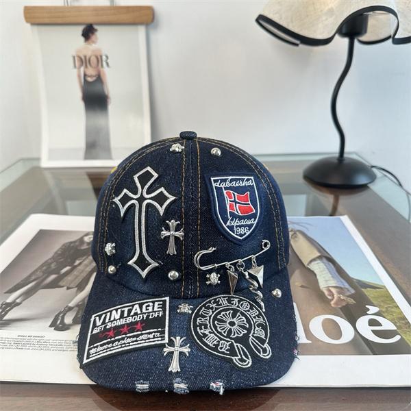 小顔効果♥Chrome hearts クロムハーツキャップコピー    おしゃれ カジュアル スキー アウトドア ギフト