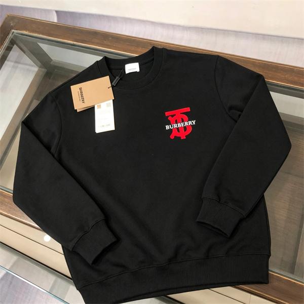 レッドモノグラム ワンポイント BURBERRY バーバリー コピー スウェット メンズストリート