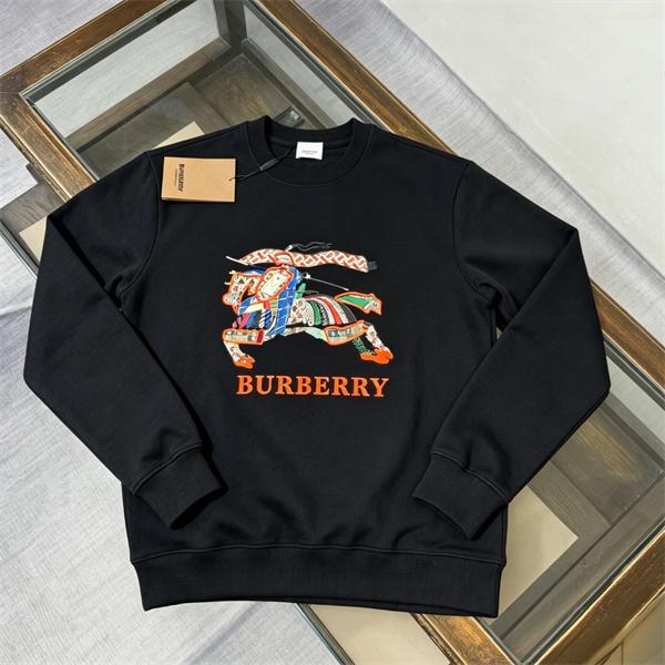 ホースグラフィック オレンジレター BURBERRY バーバリー コピー クルーネックトレーナー ブリティッシュレトロ