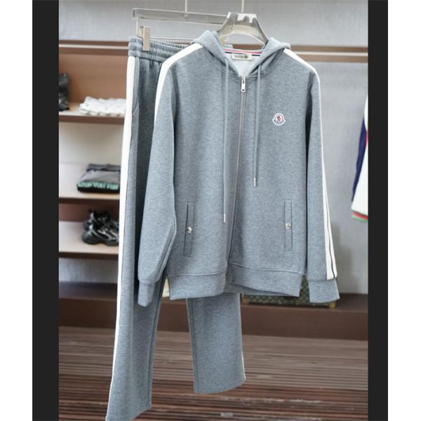 MONCLER☆☆モンクレールセットアップコピーシンプルでクラシックなスウェットパンツスタイル