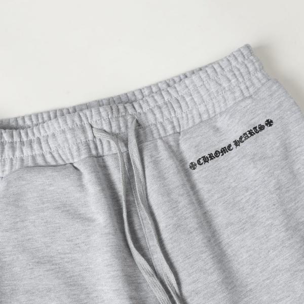 高品質 フレイム梵字プリント Chrome Hearts クロムハーツ 激安 コピー スウェットパンツ グレー 厚手 ヘビーウェイト ゆったり ストリート
