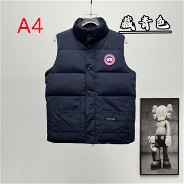 存在感のあるボリュームシルエット Canada Goose カナダグース コピー ダウンベスト スタンドカラー 横段キルティング仕様
