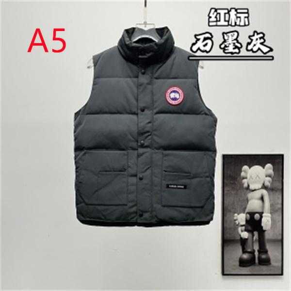 存在感のあるボリュームシルエット Canada Goose カナダグース コピー ダウンベスト スタンドカラー 横段キルティング仕様