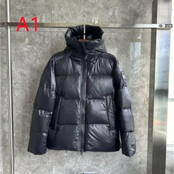 光沢感が際立つボリュームシルエット Canada Goose カナダグース コピー ダウンジャケット ハイネックフード ワイドキルティング