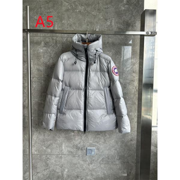 光沢感が際立つボリュームシルエット Canada Goose カナダグース コピー ダウンジャケット ハイネックフード ワイドキルティング