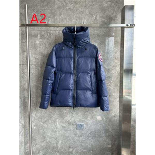 光沢感が際立つボリュームシルエット Canada Goose カナダグース コピー ダウンジャケット ハイネックフード ワイドキルティング