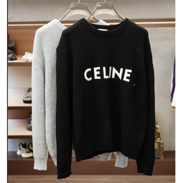 セリーヌセーターレディースコピー2026秋冬新作CELINE人気オシャレコーディネート定番シンプルアイテム