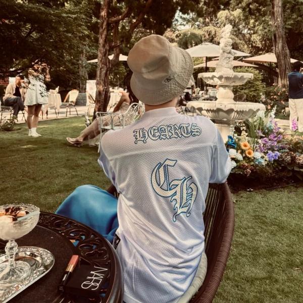 クロムハーツChrome Hearts激安Matty BoyホッケーシャツメンズレディースVネックメッシュ長袖Tシャツロゴプリントゆったりストリート