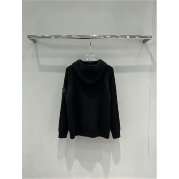 秋冬の定番3色展開 STONE ISLAND ストーンアイランド コピー ニットパーカー ワッフル編みフルジップ