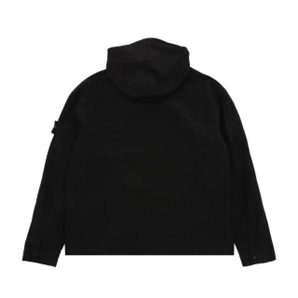都会派ミリタリースタイル STONE ISLAND ストーンアイランド コピー フード付きジャケット ブラック・カーキ・グレー3色