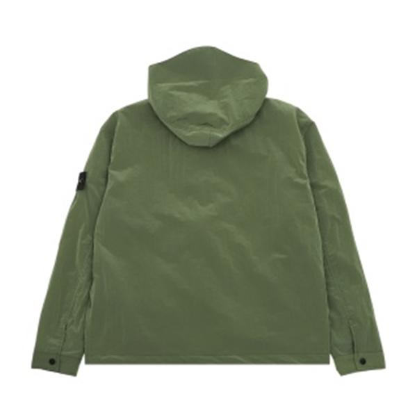 都会派ミリタリースタイル STONE ISLAND ストーンアイランド コピー フード付きジャケット ブラック・カーキ・グレー3色