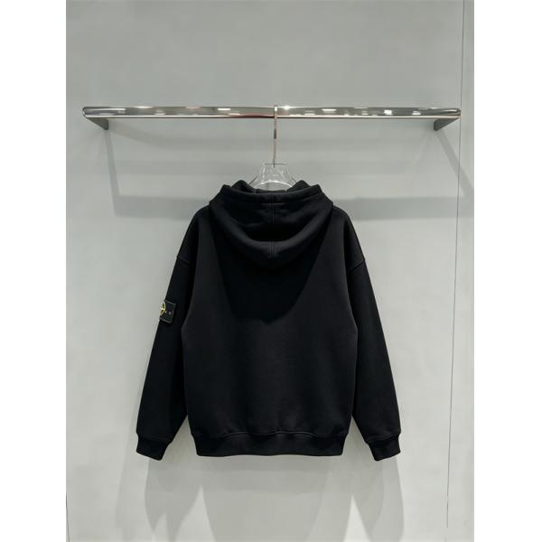 ゆったり着こなす休日スタイル STONE ISLAND ストーンアイランド コピー スウェットパーカー フード付きカジュアル