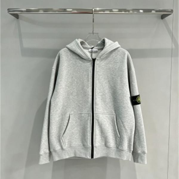 ゆったり着こなす休日スタイル STONE ISLAND ストーンアイランド コピー スウェットパーカー フード付きカジュアル